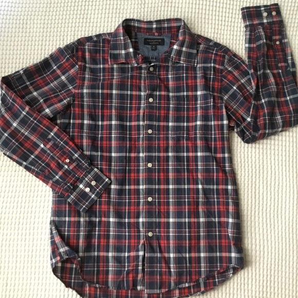 Banana Republic Other - Banana Republic Slim Fit Men’s Plaid Shirt MD